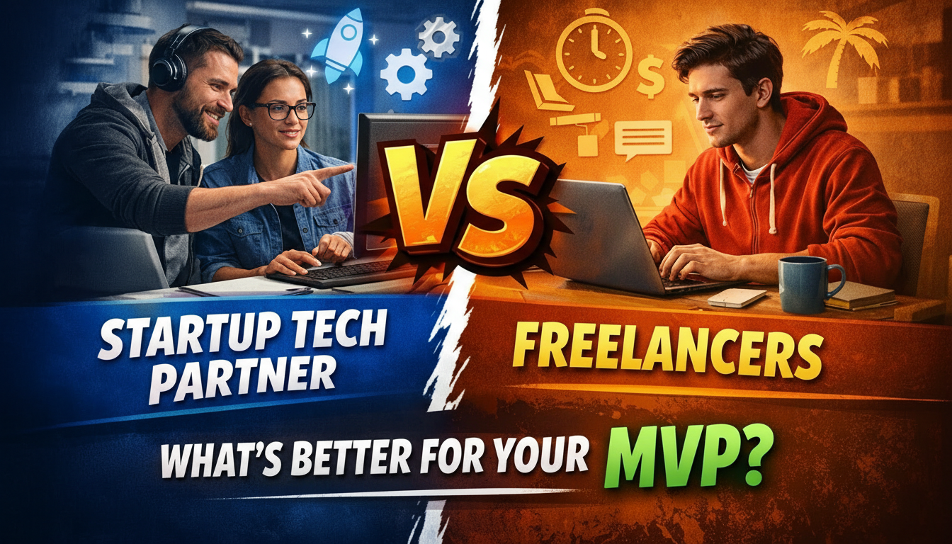 Startup Tech Partner vs Freelancers